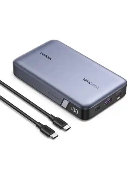 Ugreen 20.000 mAh 100W PD Hızlı Şarj Powerbank: Yüksek Kapasiteli ve Taşınabilir Çözüm