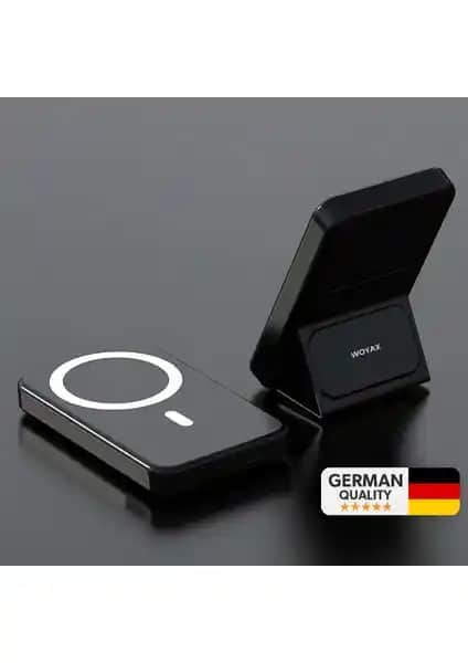 Woyax By Deji MagSafe Powerbank: Taşınabilir ve Hızlı Kablosuz Şarj Cihazı