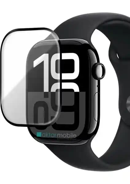 Apple Watch 46mm için AktarMobile Ekran Koruyucu ve Nezih Case arasında 46mm Apple Watch kapsama ve dokunmatik farkları