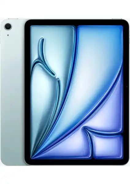 Apple iPad Air M2 11 inç 256 GB SIM 4G - Mavi MUWH3TU/A, Kalem uyumlu Liquid Retina