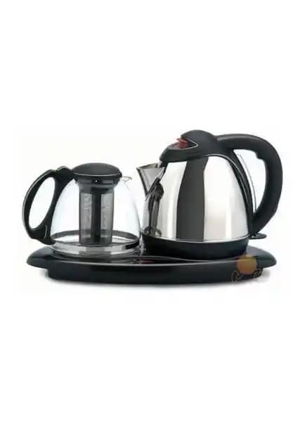 Arnica Chaydanlık Demlikli Çay Seti: 2200 W ve Şeffaf Cam Demlik ile Modern Kullanım