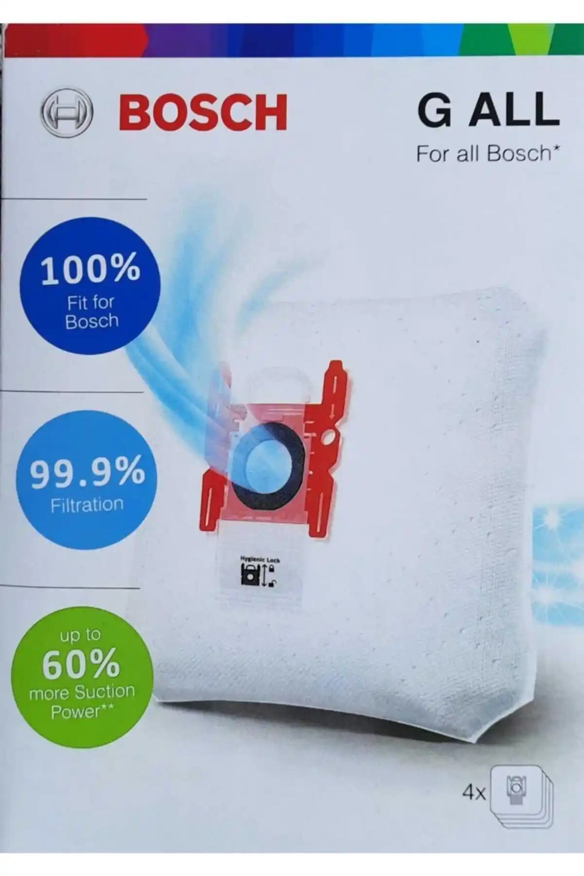 Bosch G Serisi G All Muadil Toz Torbalı Ünite H13 HEPA, 1500 L Kapasite, Türkiye Menşei