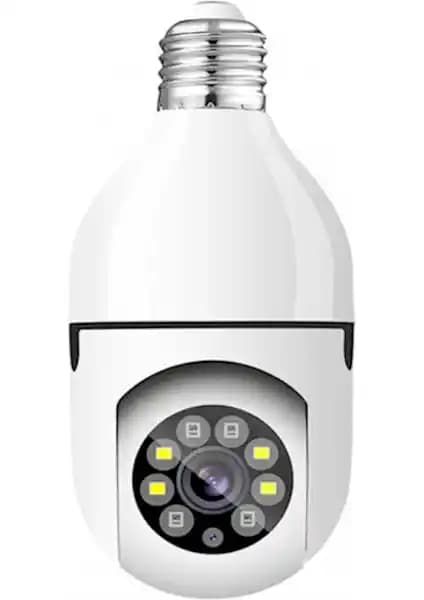 Buyfun Kablosuz 360° Panoramik Ampul Kamerası 1080P: Güvenlik ve Uzaktan İzleme