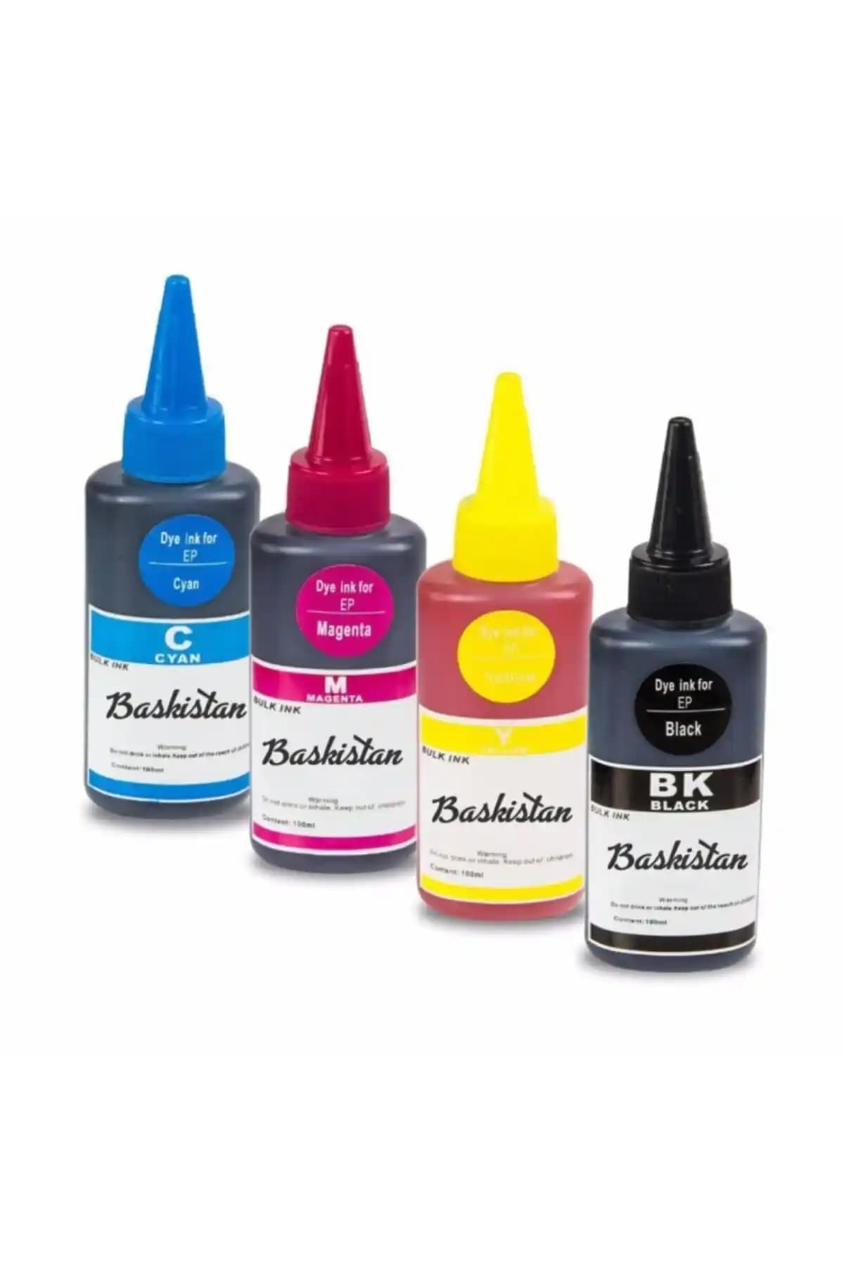 Canon E414/E484 MG2551 için 4x100 ml siyah mürekkep setiyle net kalıcı baskılar elde edin