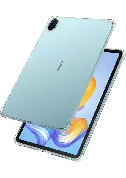 Honor Pad 8 için HEY-W09 Şeffaf Silikon Kılıf: Köşe darbaları için odaklı koruma