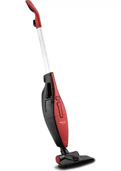 Korkmaz Tempratik Kırmızı-Siyah Dikey Elektrikli Süpürge: Performans ve Özellikler