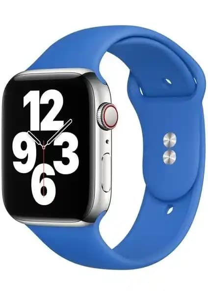 Mi7a Spor Silikon Kordon: Apple Watch Series 7-SE Uyumlu, Konfor ve Dayanıklılık