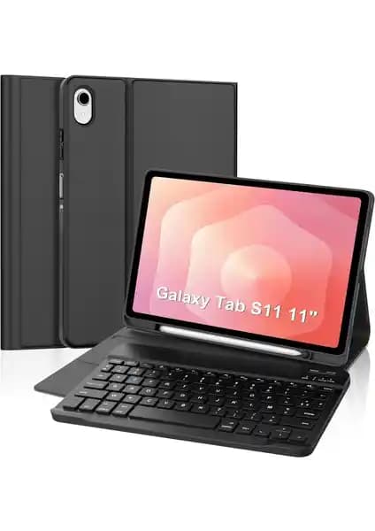 Moveteck Tab S11 11 inç 2025 Uyumlu Türkçe Q Klavyeli Kılıf – Çeşitli Özelliklerle