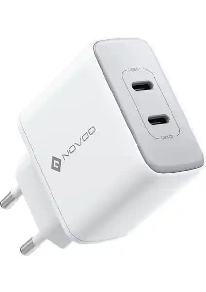Novoo GaN 35W 2 Port USB-C PD Hızlı Şarj Cihazı İnceleme: Özellikler ve Güvenlik