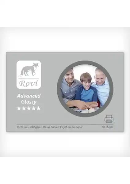 Rovi Advanced Parlak Fotoğraf Kağıdı: 10x15 cm Boyutunda Canlı Renkler ve Dayanıklılık