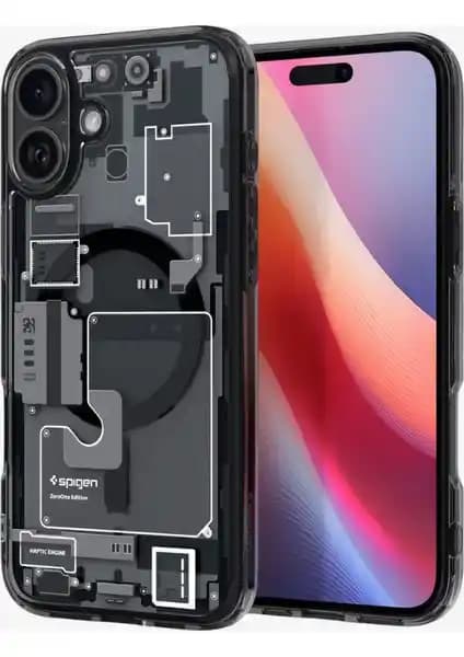 Spigen Ultra Hybrid DuraClear MagSafe Kılıfı ile iPhone 16 Plus için Şeffaf Koruma ve Uyum