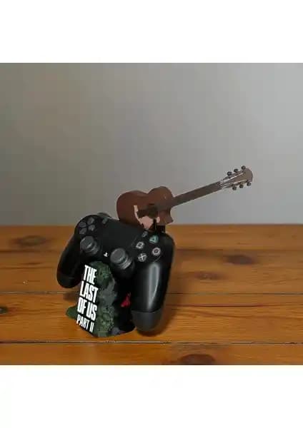 The Last of Us Part II gitar detaylı PS kol tutucu: 3D baskı el boyamalı tasarım