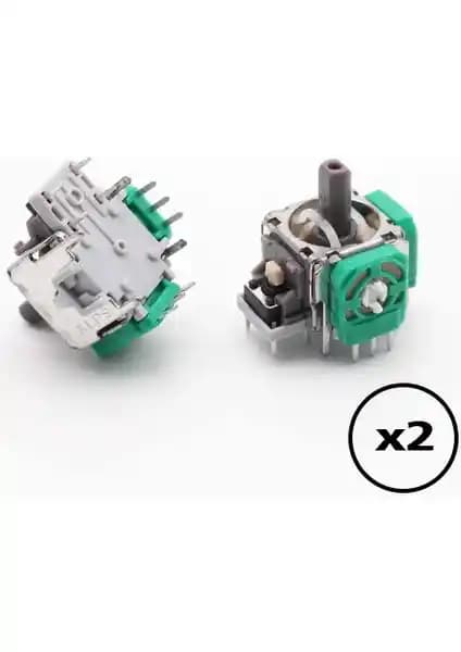 Xbox One Kontrolcü İçin 2'li Analog Motor Yedek Parça Seti – Orijinal Kalite