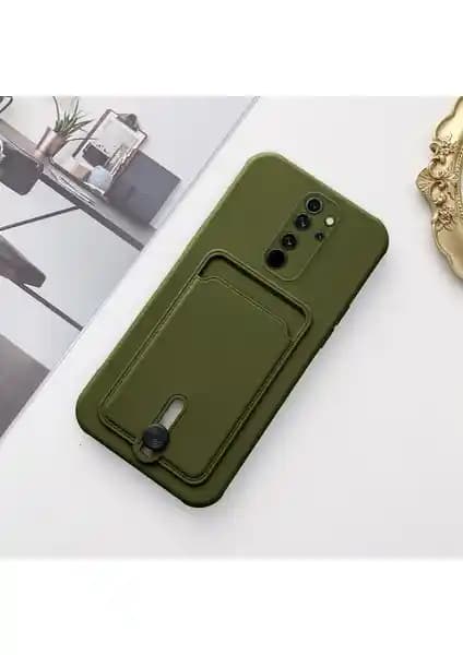 Zebana Kartlıklı Sweet Silikon Kılıf Redmi 9 - Yeşil Tonlarda Şık ve Koruyucu