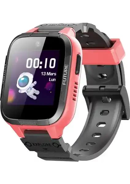 +360 Botslab Akıllı Çocuk Saati E3 Pembe: Güvenlik ve Fonksiyonellik Bir Arada