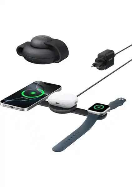 Anker UFO MagGo Kablosuz Şarj Cihazı: Hızlı ve Çok Yönlü Kablosuz Şarj Çözümü