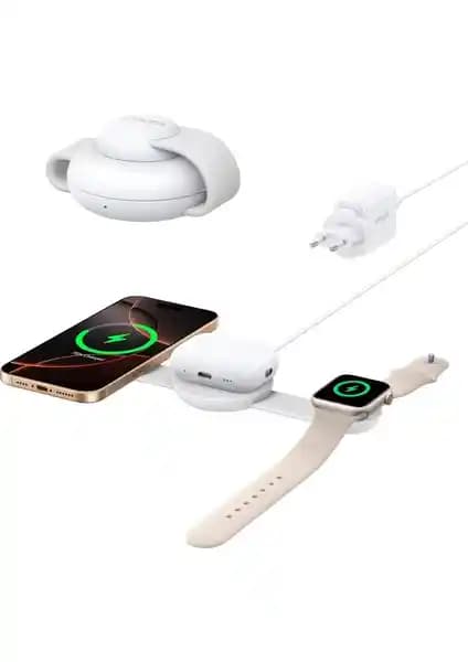 Anker UFO MagGo Kablosuz Şarj Cihazı: Yüksek Performanslı ve Çok Yönlü Kablosuz Şarj Çözümü