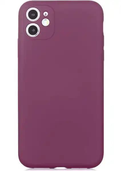 Apple iPhone 11 İçin Şık ve Dayanıklı Mürdüm Silikon Kılıf Üretici Tanımı