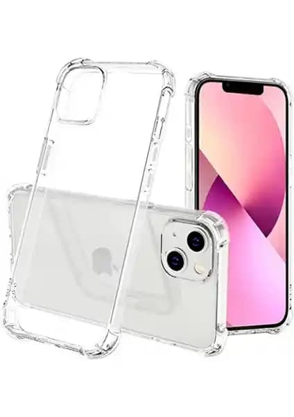 Apple iPhone 13 için Airbag teknolojili silikon kılıf dayanıklı ve şık koruma sağlar