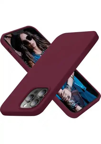 Apple iPhone 13 Pro Max için Mürdüm Renkli Silikon Klasik Mat Kılıf Özellikleri ve Koruma