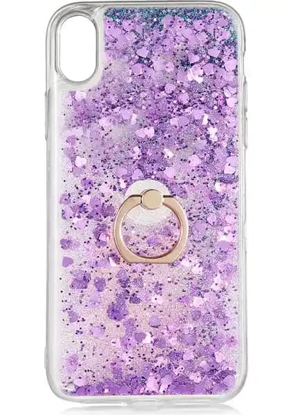 Apple iPhone XS Max için Şık ve Koruyucu Sıvılı Simli Yüzüklü Kılıf Ürün İncelemesi