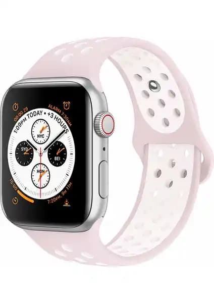 Apple Watch için Pembe Spor Kayışı: Şıklık ve Konforun Mükemmel Buluşması (75-90 karakter)
