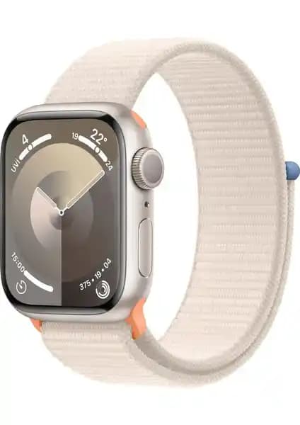 Apple Watch Seri 9 GPS 41mm Yılz Işığı Alüminyum Kasa Spor Loop Detaylı İnceleme