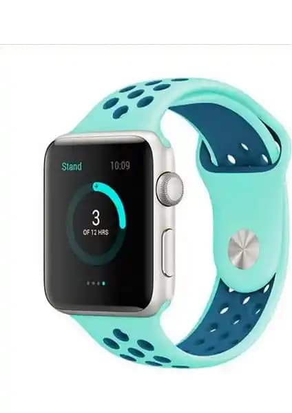 Apple Watch Series 4 ve daha yeni modeller için delikli spor kayışlar şık ve dayanıklı seçenekler