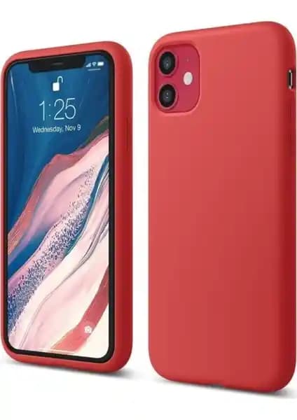 Atalay Apple iPhone 11 Lansman Silikon Kılıfı Kırmızı: Şık ve Dayanıklı Koruma Çözümü