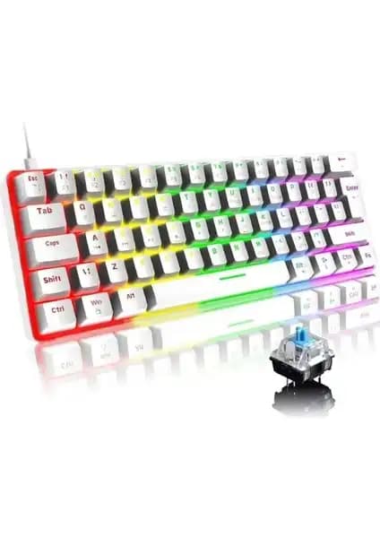 ATAsoft 0 ve Sarftech T60 Beyaz RGB Klavye Karşılaştırması: Özellikler ve Kullanıcı Yorumları 1