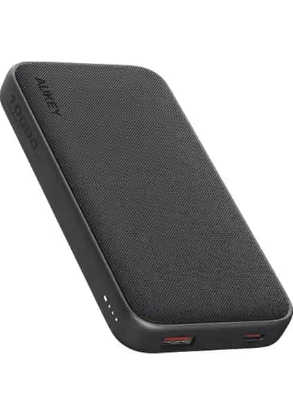 AUKEY PB-Y46-GY 10000 mAh Taşınabilir Powerbank ile Günlük Şarj İhtiyaçlarınızı Karşılayın