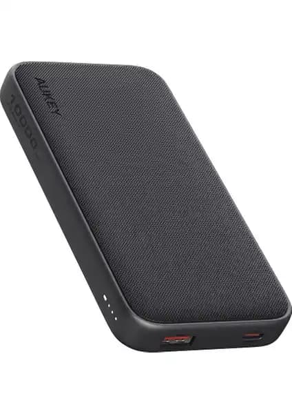 AUKEY PB-Y46-GY 10000 mAh Taşınabilir Powerbank ile Günlük Şarj İhtiyaçlarınızı Karşılayın