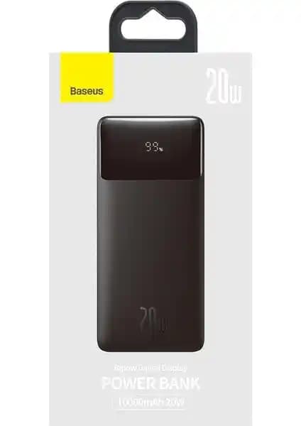 Baseus Bipow 10000 mAh 20W Hızlı Şarj Powerbank ile Taşınabilir Güç Kaynağı