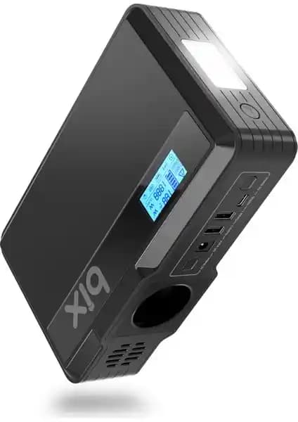 Bix PB401 Yüksek Kapasiteli Taşınabilir Güç Kaynağı ve Çok Fonksiyonlu Powerbank