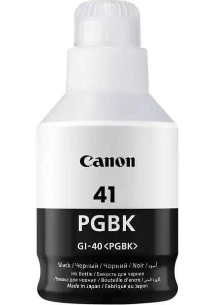 Canon GI-41 G1430 ve GI-41BK Siyah Mürekkep Karşılaştırması ve Uyum Analizi