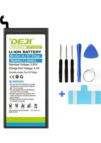 Deji Galaxy S7 Edge Uyumlu Mucize Batarya ile Güç ve Güvenlik Artışı