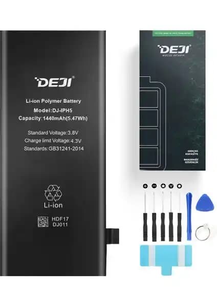 Deji iPhone 5 Batarya: Uzun Ömürlü ve Güvenilir Yedek Batarya Çözümü