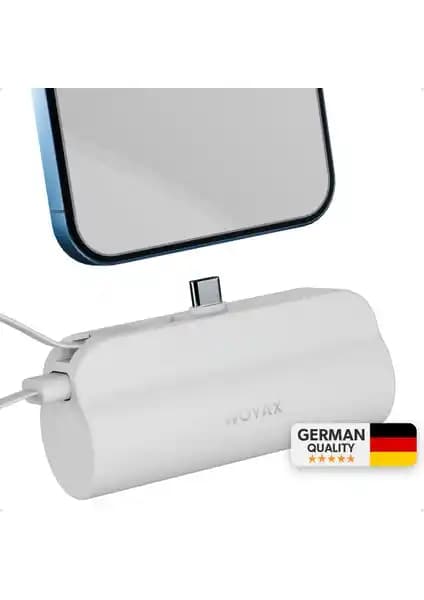 Deji Woyax Type-C Mini Powerbank: Taşınabilir ve Hızlı Şarj Çözümü
