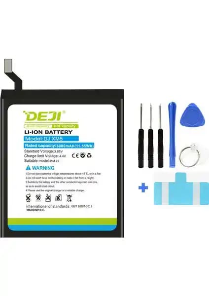 Deji Xiaomi Mi 5 Serisi İçin Güvenilir ve Uzun Ömürlü Batarya Çözümü