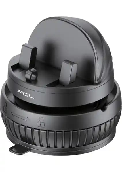 Enshall Yeni Nesil Vakumlu Kilitli Araç İçi Telefon Tutucu Güçlü ve Kaymaz Tasarım