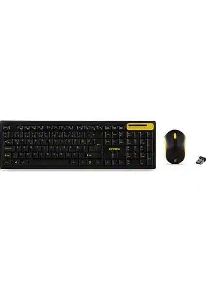 Everest KM-5535 ve Logitech MK295 Kablosuz Klavye ve Mouse Setleri Karşılaştırması