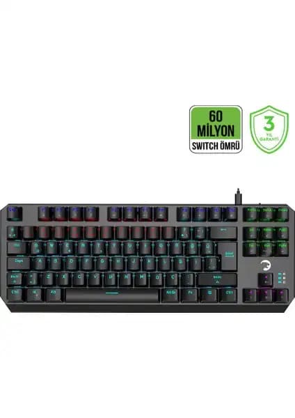 Gamepower Overlord 60M ve Havit Gamenote KB884L Mekanik Klavye Karşılaştırması 1