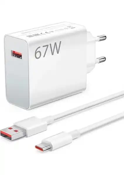 GLOBTEL Type-C 67 Watt Turbo Hızlı Şarj Aleti: Yüksek Performans ve Güvenilirlik