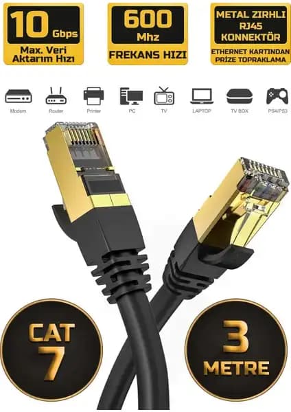 Gold Step ve S Line Cat 7 Ethernet Kablosu Karşılaştırması Yüksek Hız ve Dayanıklılık Analizi 1