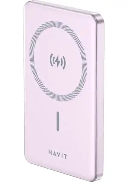 Havit 5000mAh Magsafe Manyetik Kablosuz Powerbank ile Pratik ve Şık Şarj Çözümü