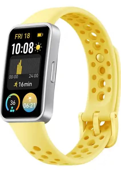 Huawei Band 9 Limon Sarısı: Şık Tasarım ve Gelişmiş Sağlık Takibi Özellikleri