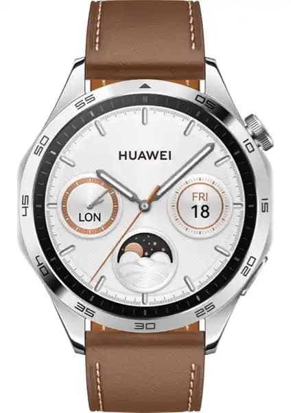 Huawei Watch GT4 46mm Kahverengi Akıllı Saat: Şık Tasarım ve Gelişmiş Sağlık Özellikleri