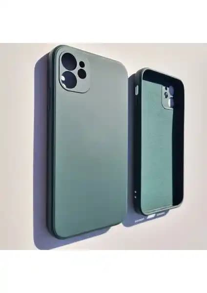 iPhone 11 için Köşeli Tasarımlı Kılıf Şıklık ve Maksimum Koruma Sağlar