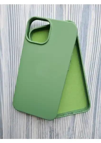 iPhone 14 için Kadife Silikon Lansman Kılıfı Şık Tasarım ve Güçlü Koruma Sağlar