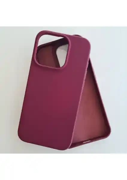 iPhone 15 Pro Max için Kadife Esnek Silikon Kılıf: Şık ve Koruyucu Tasarım